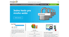 Desktop Screenshot of mojeid.cz